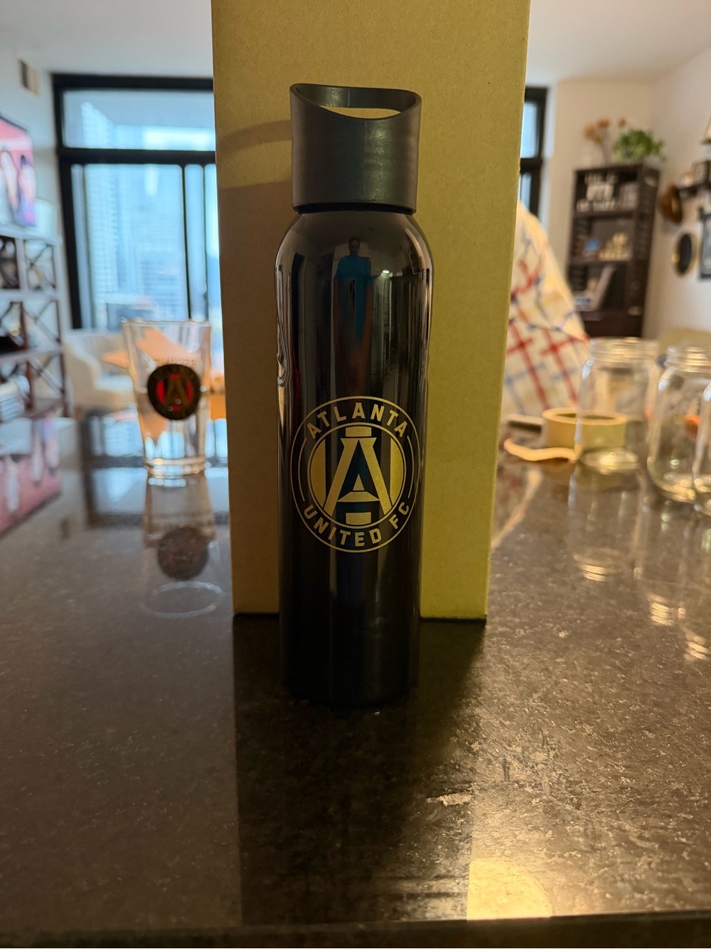 NWOT Atlanta United Stainless Steel Water Bottle